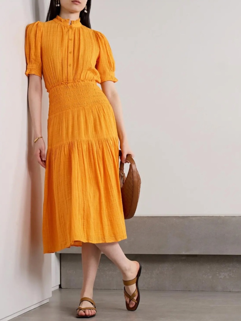 Apiece Apart Las Alturas midi dress L